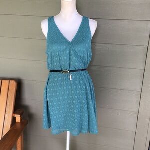 Candie’s Sleeveless Surplice Dress